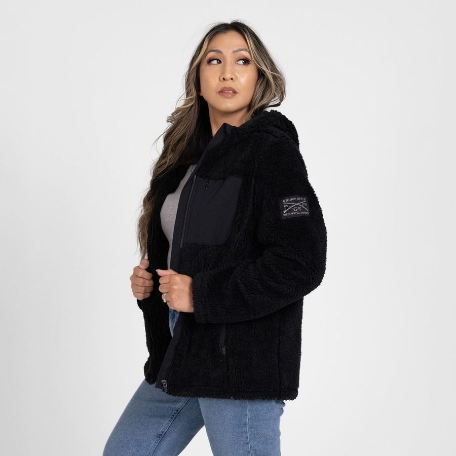 Women's Standard Issue Sherpa Fleece - Black