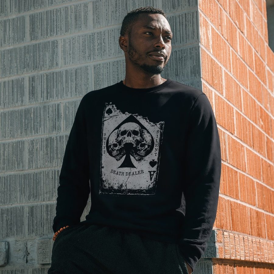 Death Dealer Crew Sweatshirt - Black