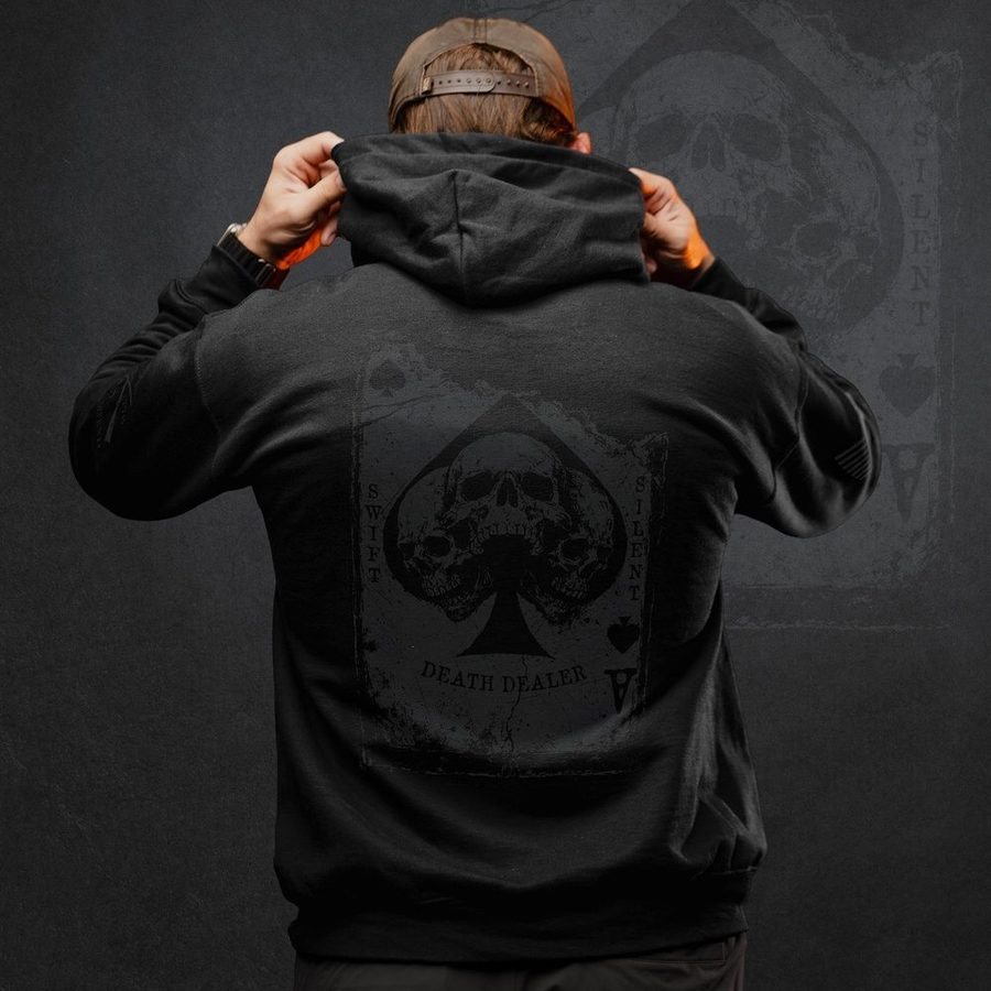 Blackout Death Dealer Hoodie - Black