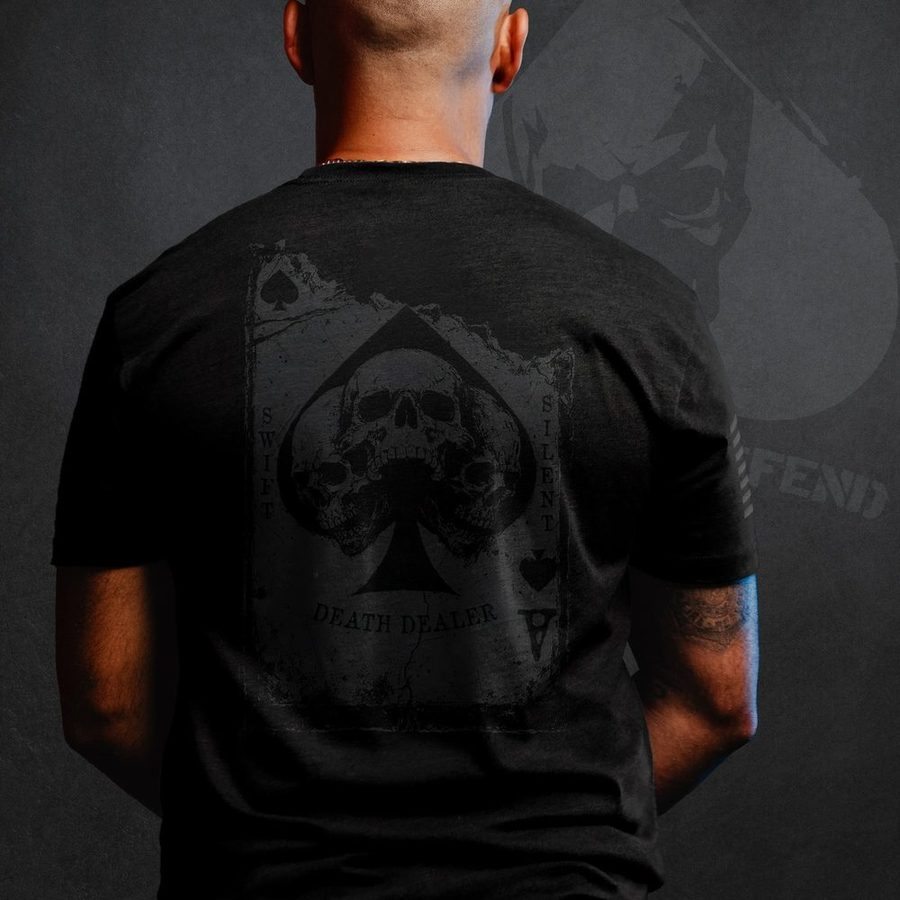 Blackout Death Dealer T-Shirt - Black