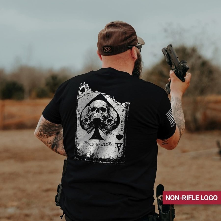 Death Dealer Non-Rifle Logo T-Shirt - Black