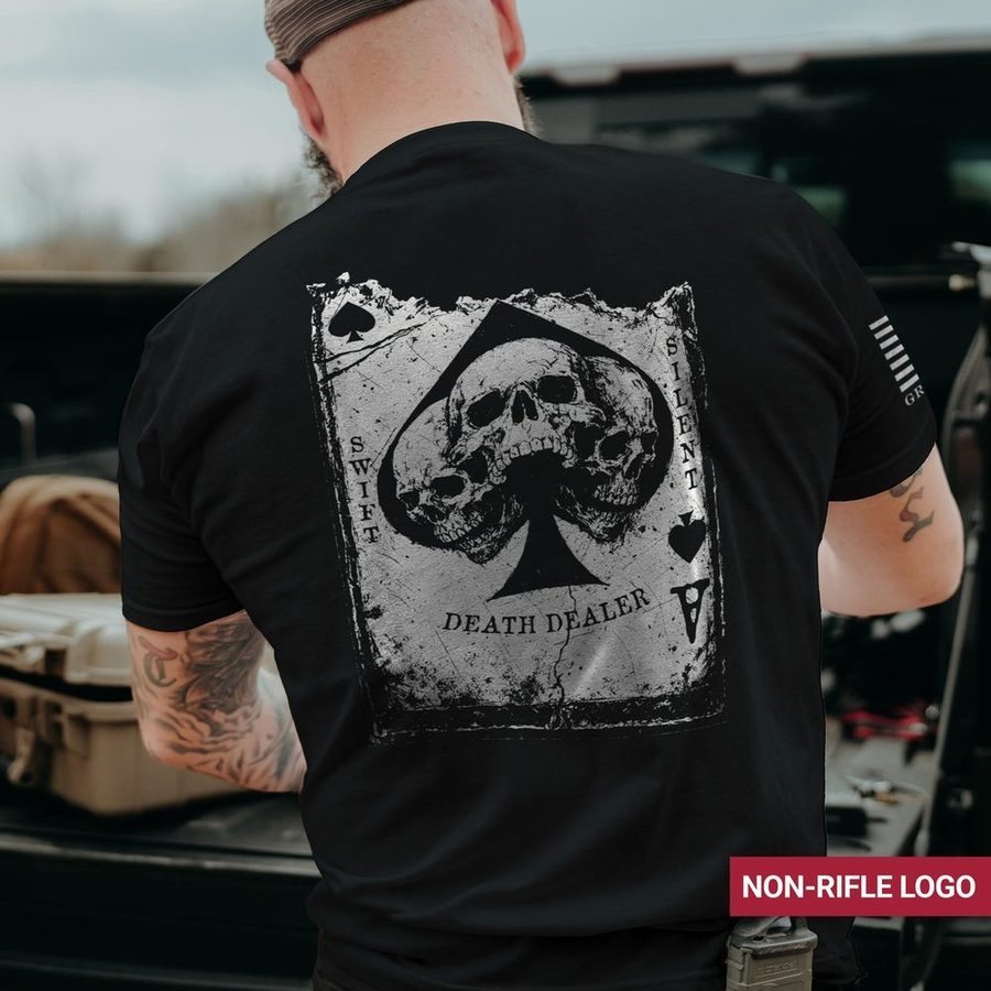 Death Dealer Non-Rifle Logo T-Shirt - Black