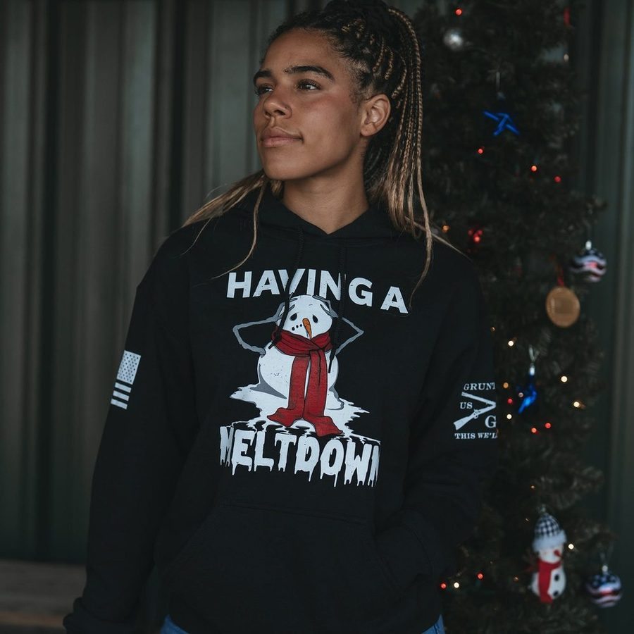 Women's Meltdown Hoodie - Black