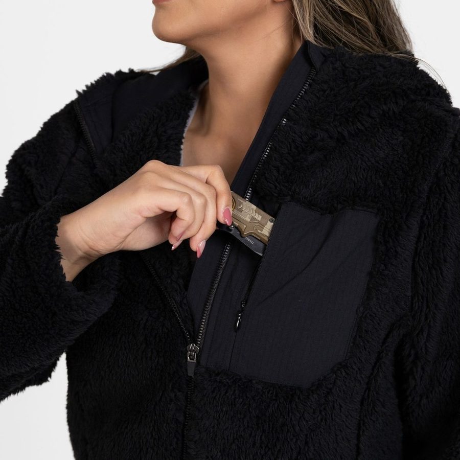 Women's Standard Issue Sherpa Fleece - Black