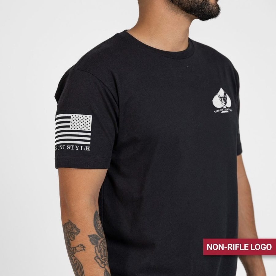 Death Dealer Non-Rifle Logo T-Shirt - Black