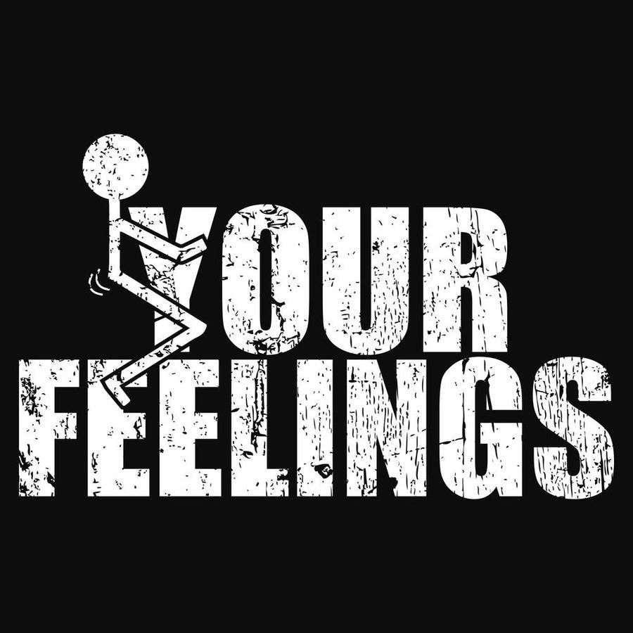 F*ck Your Feelings Hoodie - Black