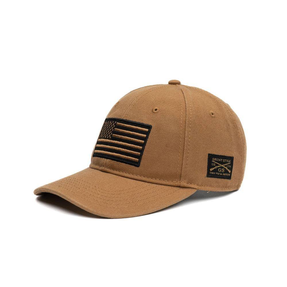 Embroidered American Flag Hat