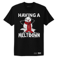 Women's Meltdown Boyfriend Fit T-Shirt - Black