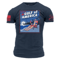 Greetings From The Gulf Of America T-Shirt - Midnight Navy