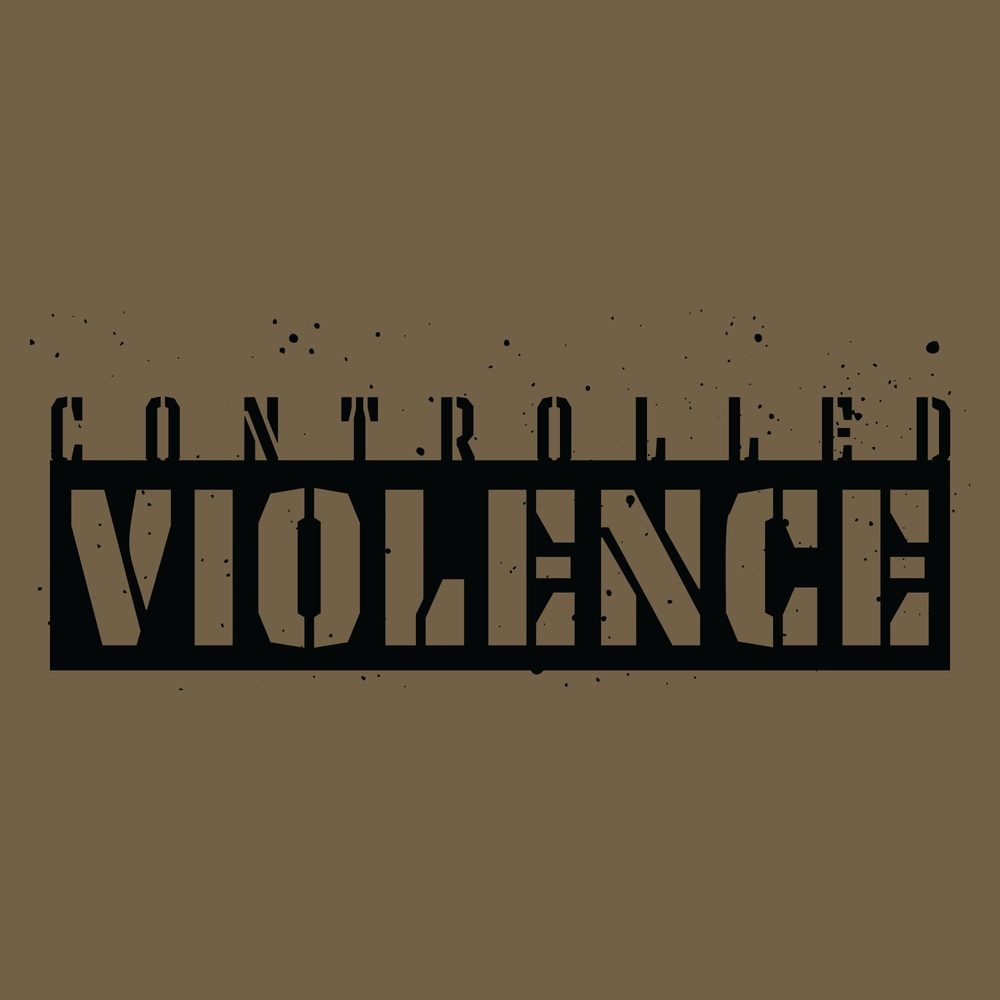 Controlled Violence T-Shirt - Combat Green