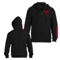 Controlled Violence Full-Zip Hoodie - Black
