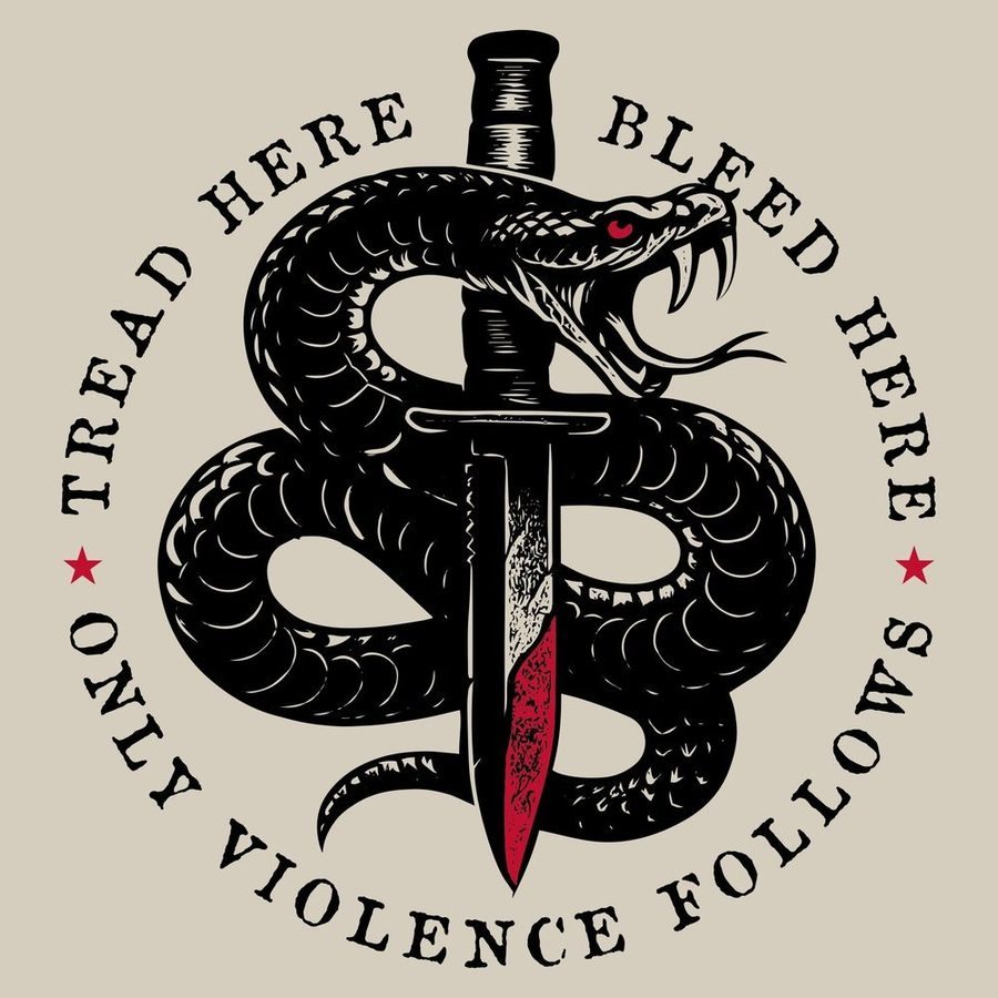 Freedom Is Violent Hoodie - Sand