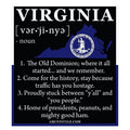 Virginia Defined Sticker