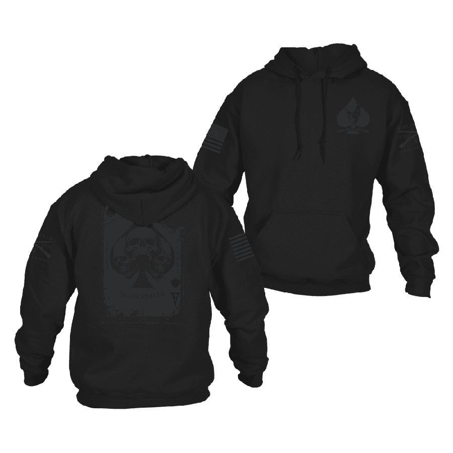 Blackout Death Dealer Hoodie - Black