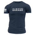 I'll Be In The Garage Non-Rifle Logo T-Shirt - Midnight Navy