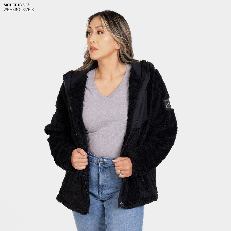 Women's Standard Issue Sherpa Fleece - Black