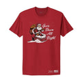 Women's Goes Down All Night Boyfriend Fit T-Shirt - Red